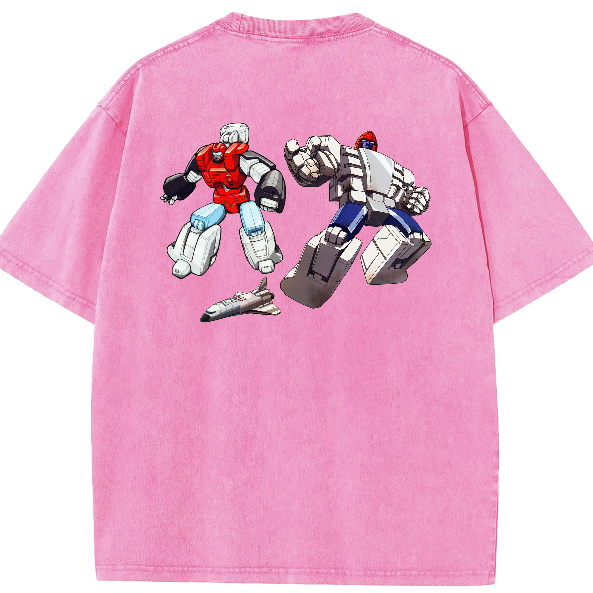 （画像用）  綿100% ヴィンテージ風 半袖Tシャツ（背面プリント）